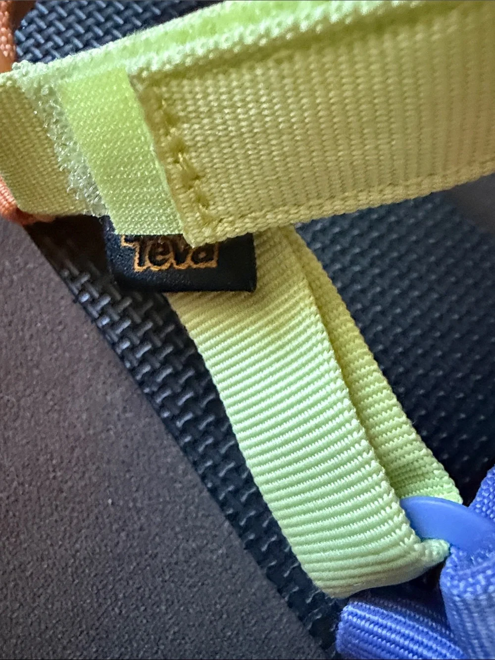 Teva Kids Universale Sandals Multi-Color Straps Yellow, Orange, Purple